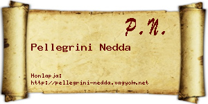 Pellegrini Nedda névjegykártya